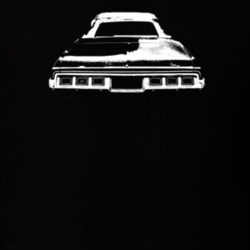 1973 Caprice Rear View Dark Color T Shirt