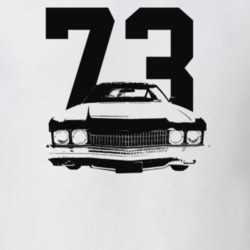 1973 Caprice Grill View With Year Light Color T Shirt