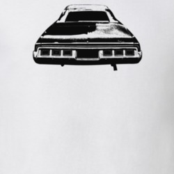 1973 Caprice Rear View Light Color T Shirt