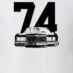 1974 Caprice Grill View With Year Light Color T Shirt