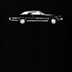 1974 Caprice Side View Dark Color T Shirt