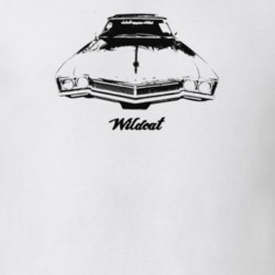 1966 Wildcat Grill View With Model Light Color T Shirt