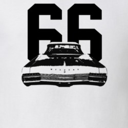 1966 Wildcat Rear View With Year Light Color T Shirt