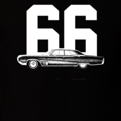 1966 Wildcat Side View With Year Dark Color T Shirt