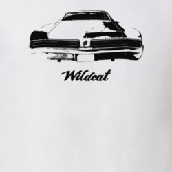 1967 Wildcat Rear View With Model Light Color T Shirt