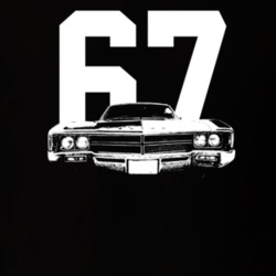 1967 Wildcat Grill View With Year Dark Color T Shirt