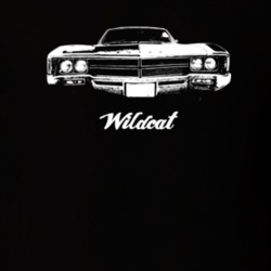 1967 Wildcat Grill View With Model Dark Color T Shirt