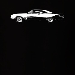 1968 Wildcat Side View Dark Color T Shirt