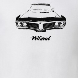 1970 Wildcat Grill View With Model Light Color T Shirt