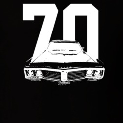 1970 Wildcat Grill View With Year Dark Color T Shirt