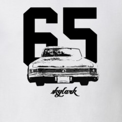 1965 Skylark Rear View With Year And Model Light Color T Shirt