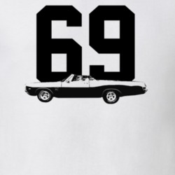 1969 Polara Side View With Year Light Color T Shirt
