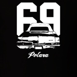 1969 Polara Rear View With Year And Model Light Color T Shirt