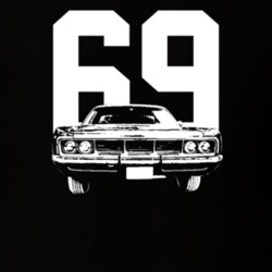1969 Polara Grill View With Year Light Color T Shirt