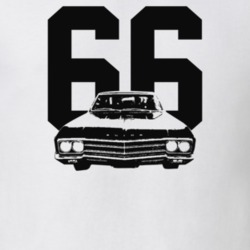 1966 Skylark Grill View With Year Light Color T Shirt