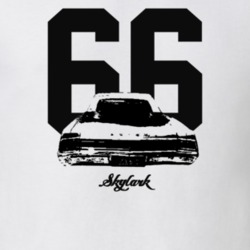 1966 Skylark Rear View With Year And Model Light Color T Shirt