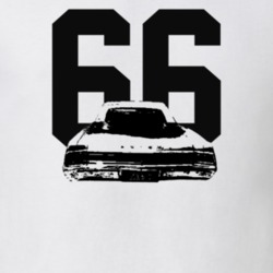 1966 Skylark Rear View With Year Light Color T Shirt