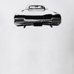 1967 Skylark Rear View Light Color T Shirt