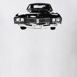 1967 Skylark Grill View Light Color T Shirt