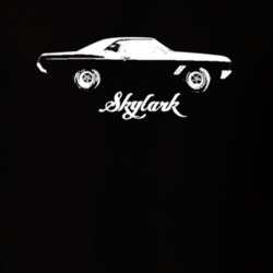 1967 Skylark Side View Model Dark Color T Shirt
