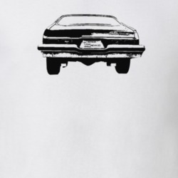 1973 Nova Rear View Light Color T-Shirt