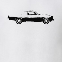 1973 Nova Side View Light Color T-Shirt