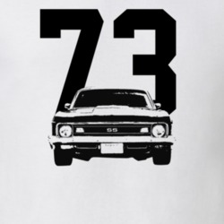1973 Nova Grill View With Year Light Color T-Shirt