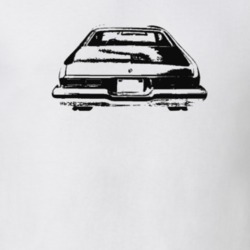 1974 Nova Rear View Light Color T-Shirt