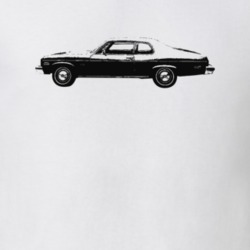 1974 Nova Side View Light Color T-Shirt