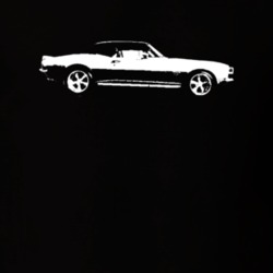 1967 Camaro Side View Dark Color T-Shirt