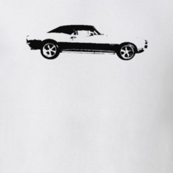 1967 Camaro Side View Light Color T-Shirt