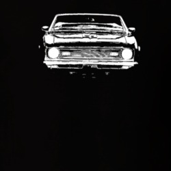 1968 Camaro Grill View Dark Color T-Shirt