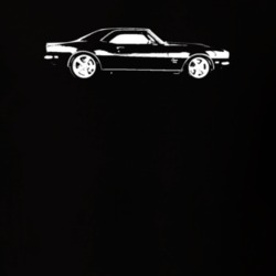 1968 Camaro Side View Dark Color T-Shirt