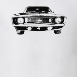 1969 Camaro Grill View Light Color T-Shirt