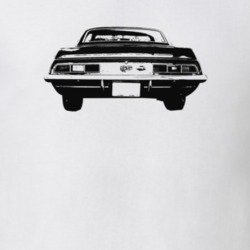 1969 Camaro Rear View Light Color T-Shirt
