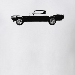 1970 Camaro Side View Light Color T-Shirt
