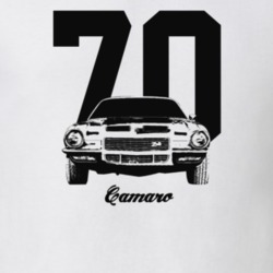 1970 Camaro Grill View With Year And Model Light Color T-Shirt
