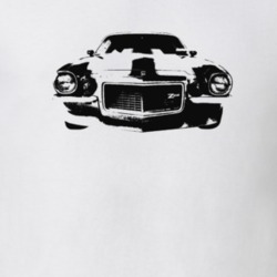 1971 Camaro Grill View Light Color T-Shirt