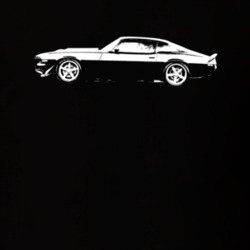 1971 Camaro Side View Dark Color T-Shirt