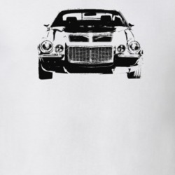 1972 Camaro Grill View Light Color T-Shirt