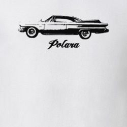 1960 Polara Side View With Model Light Color T Shirt