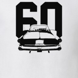 1960 Polara Rear View With Year Light Color T Shirt