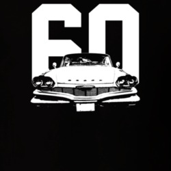 1960 Polara Grill View With Year Dark Color T Shirt