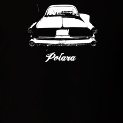 1960 Polara Rear View With Model Dark Color T Shirt