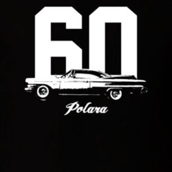 1960 Polara Side View With Year And Model Dark Color T Shirt