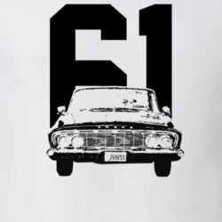 1961 Polara Grill View With Year Light Color T Shirt