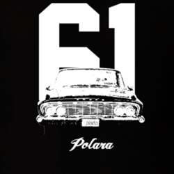 1961 Polara Grill View With Year And Model Dark Color T Shirt