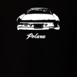 1961 Polara Rear View With Model Dark Color T Shirt