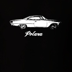 1961 Polara Side View With Model Dark Color T Shirt