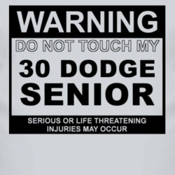 Warning Do Not Touch My 1930 Dodge Senior Funny Car T Shirt